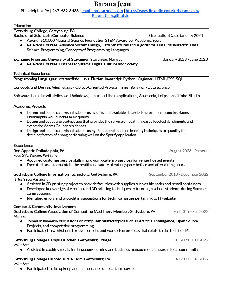 Resume